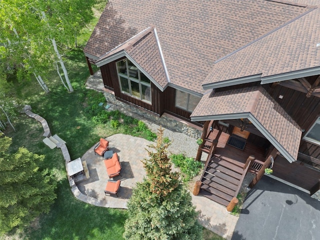 736 Wild Rose Rd, Silverthorne, CO 80498 - aerial view of property and surrounding area