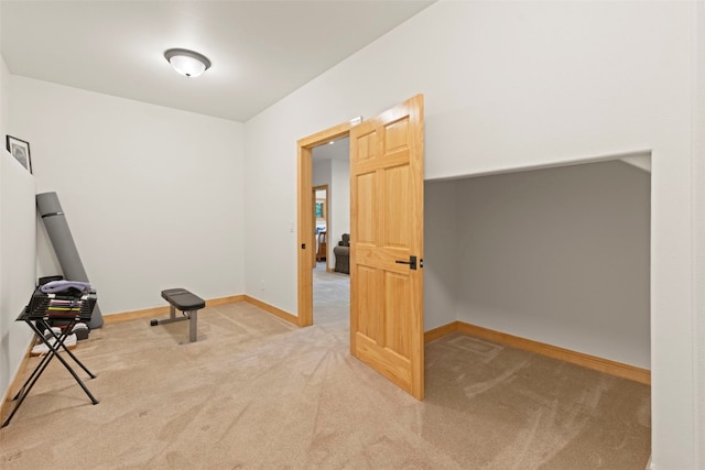 736 Wild Rose Rd, Silverthorne, CO 80498 - exercise room featuring carpet and baseboards