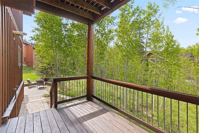736 Wild Rose Rd, Silverthorne, CO 80498 - wooden deck featuring a patio