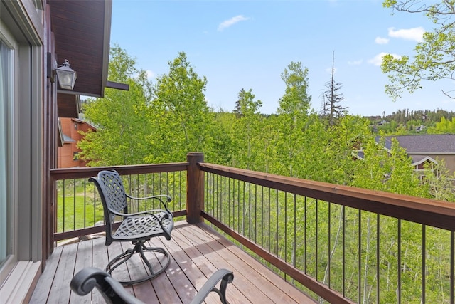 736 Wild Rose Rd, Silverthorne, CO 80498 - view of deck