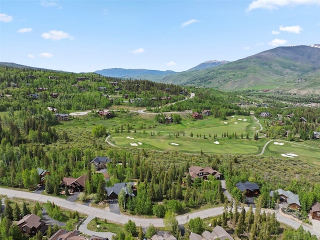 736 Wild Rose Rd, Silverthorne, CO 80498 - view of property location with a mountain backdrop, a local golf course, and nearby suburban area