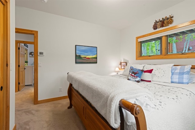 736 Wild Rose Rd, Silverthorne, CO 80498 - bedroom with light colored carpet and baseboards