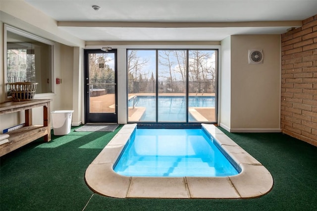 2883 Burgess Creek Rd Unit 101, Steamboat Springs, CO 80487 - view of indoor pool