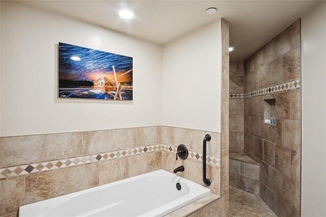 640 Village Rd Unit 4423, Breckenridge, CO 80424 - bathroom featuring recessed lighting and a bath