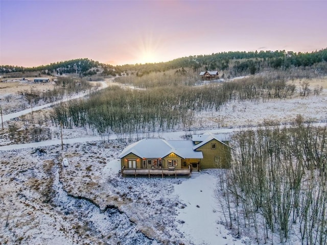 53 Anhinga Rd, Como, CO 80432 - view of snowy aerial view