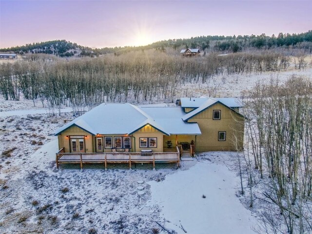 53 Anhinga Rd, Como, CO 80432 - view of snow covered house