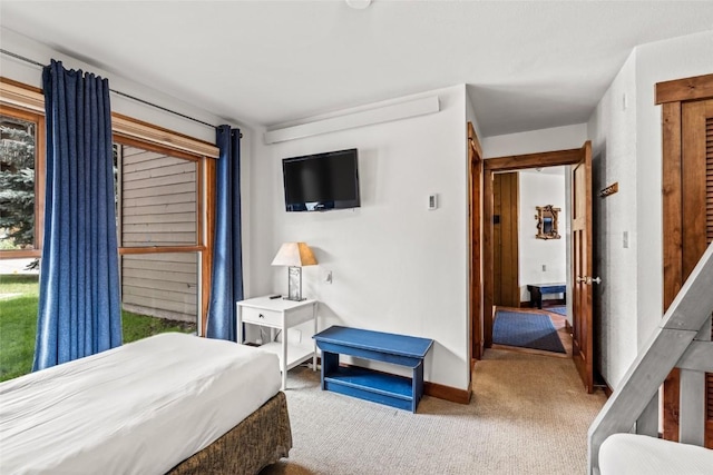 2700 Village Dr Unit C107, Steamboat Springs, CO 80487 - carpeted bedroom with baseboards