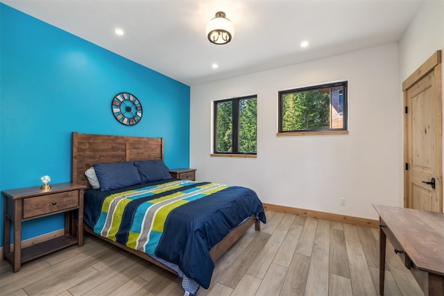 89 Wilderness Dr, Breckenridge, CO 80424 - bedroom with light wood-type flooring and recessed lighting