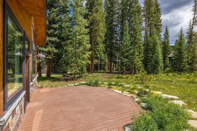 89 Wilderness Dr, Breckenridge, CO 80424 - view of wooden deck