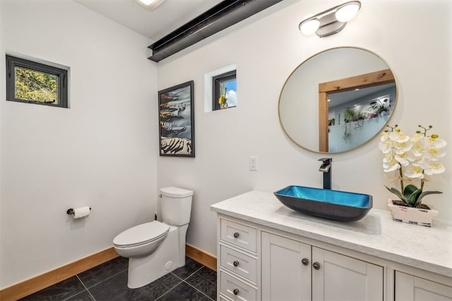 89 Wilderness Dr, Breckenridge, CO 80424 - bathroom with vanity and tile patterned floors