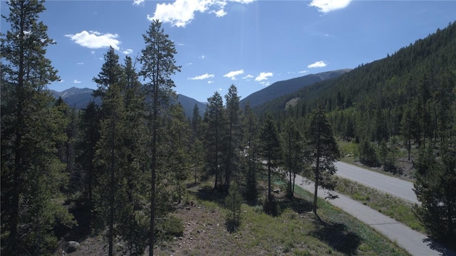 0125 Lake Ridge Cir Unit 1867, Keystone, CO 80435 - view of mountain feature featuring a forest view