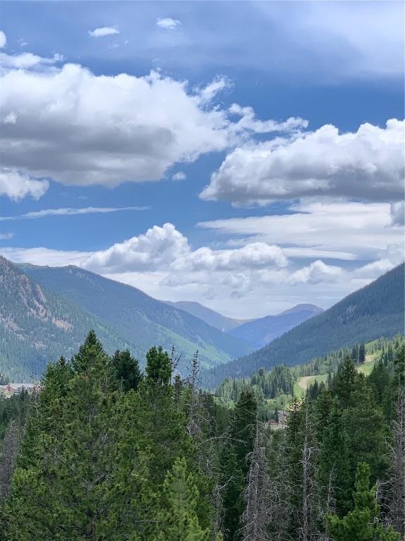 0125 Lake Ridge Cir Unit 1867, Keystone, CO 80435 - mountain view featuring a wooded view