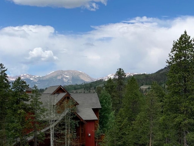 0125 Lake Ridge Cir Unit 1867, Keystone, CO 80435 - mountain view with a forest view