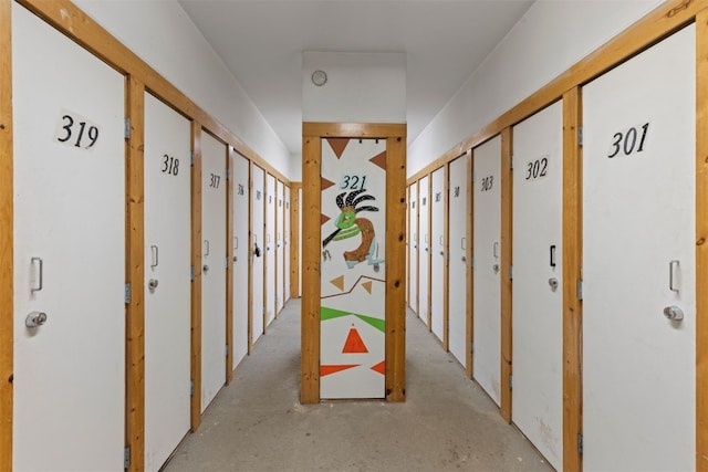view of hall