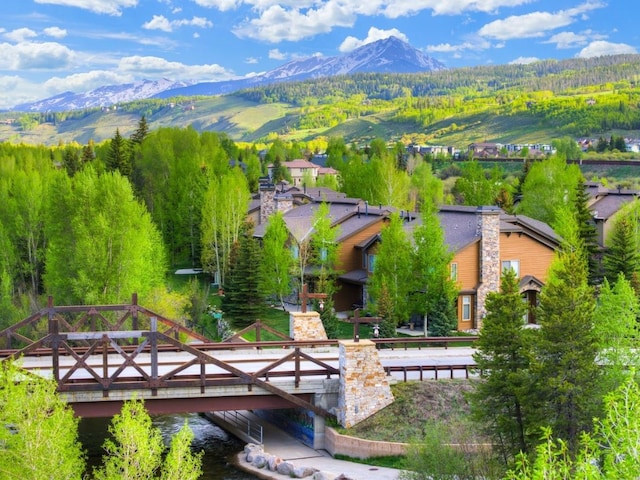 180 Robin Dr Unit 180, Silverthorne, CO 80498 - drone / aerial view of a mountainous background