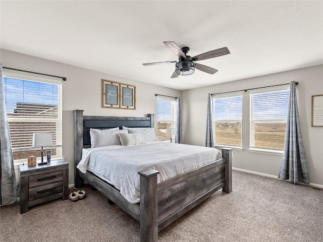 1527 Biffle Ct, Berthoud, CO 80513 - carpeted bedroom featuring baseboards and a ceiling fan