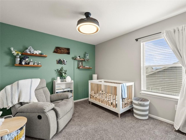 1527 Biffle Ct, Berthoud, CO 80513 - bedroom with carpet, a nursery area, and baseboards