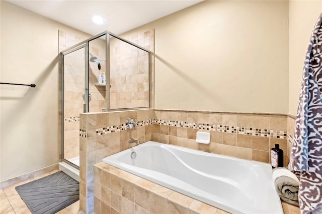 300 Base Camp Cir Unit 405, Granby, CO 80446 - full bathroom with a stall shower and a bath