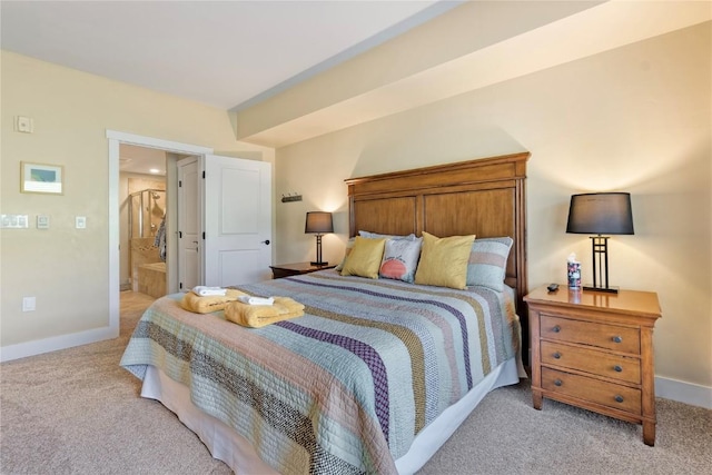 300 Base Camp Cir Unit 405, Granby, CO 80446 - bedroom featuring light colored carpet and baseboards