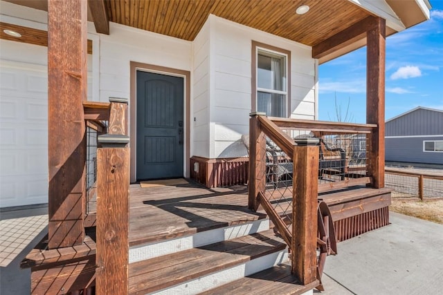 342 Lake View Rd, Hayden, CO 81639 - property entrance featuring a porch
