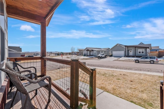 342 Lake View Rd, Hayden, CO 81639 - balcony with a residential view