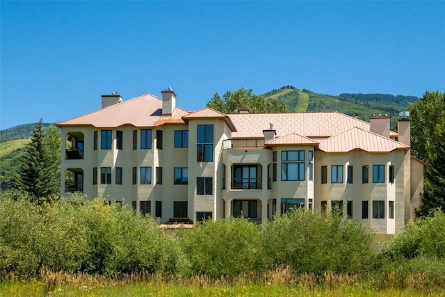 2800 Eagleridge Dr Unit C1, Steamboat Springs, CO 80487 - view of property featuring a mountain view