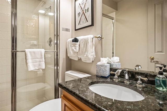 2800 Eagleridge Dr Unit C1, Steamboat Springs, CO 80487 - full bath with vanity and a stall shower