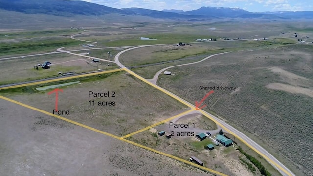 33685 State Highway 134, Toponas, CO 80479 - view of property location with property boundaries highlighted and mountains