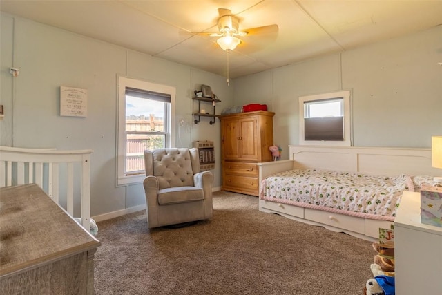 33685 State Highway 134, Toponas, CO 80479 - bedroom featuring carpet floors, multiple windows, and heating unit