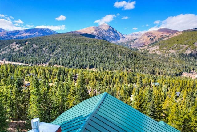 181 Red Fox Ct, Breckenridge, CO 80424 - view of mountain feature with a view of trees