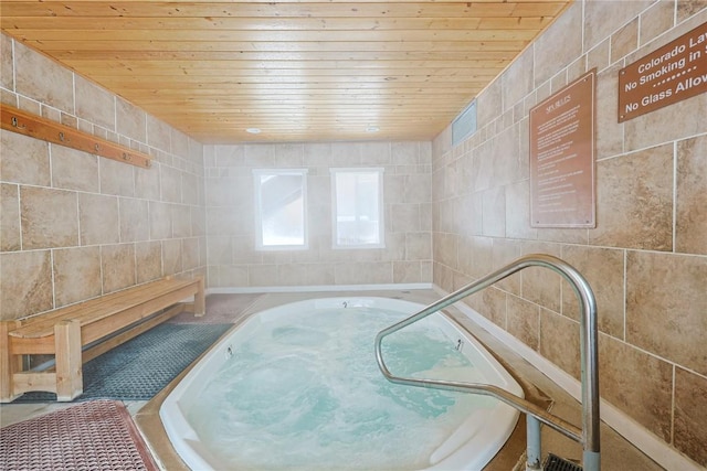 373 Wild Irishman Rd Unit 1071, Keystone, CO 80435 - view of swimming pool featuring a hot tub