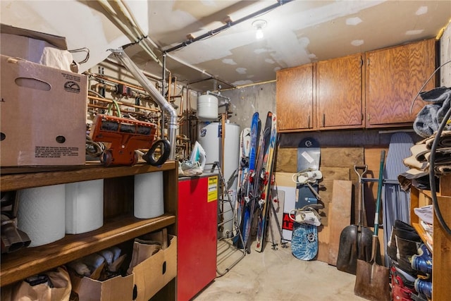 27358 Brandon Cir, Steamboat Springs, CO 80487 - storage with gas water heater