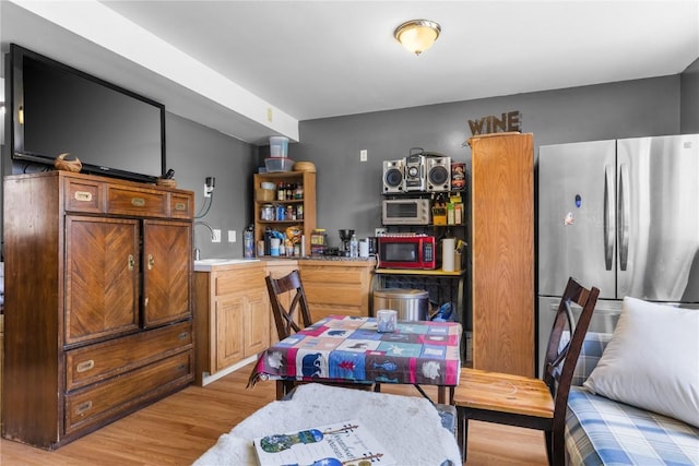27358 Brandon Cir, Steamboat Springs, CO 80487 - dining room with light wood-style flooring