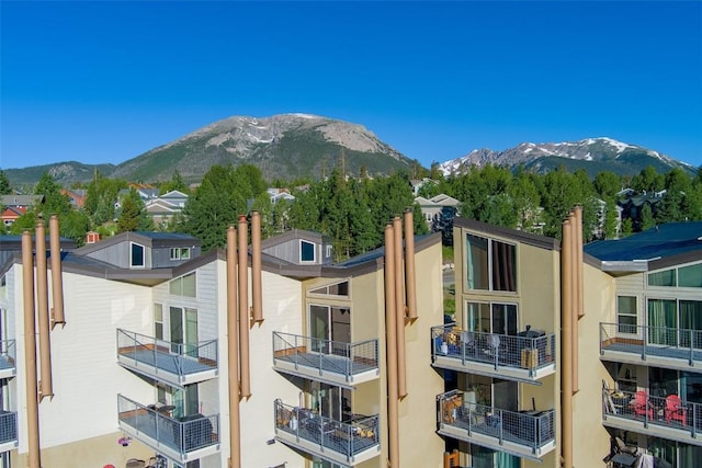 7031 Ryan Gulch Rd Unit 301, Silverthorne, CO 80498 - view of apartment building / complex with a mountain view