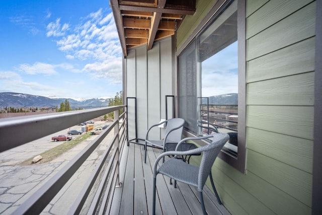 9876 Ryan Gulch Rd Unit 206, Silverthorne, CO 80498 - balcony with a mountain view