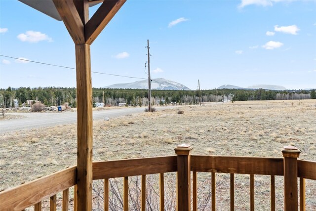 370 Stone Creek Dr, Fairplay, CO 80440 - view of yard featuring a mountain view
