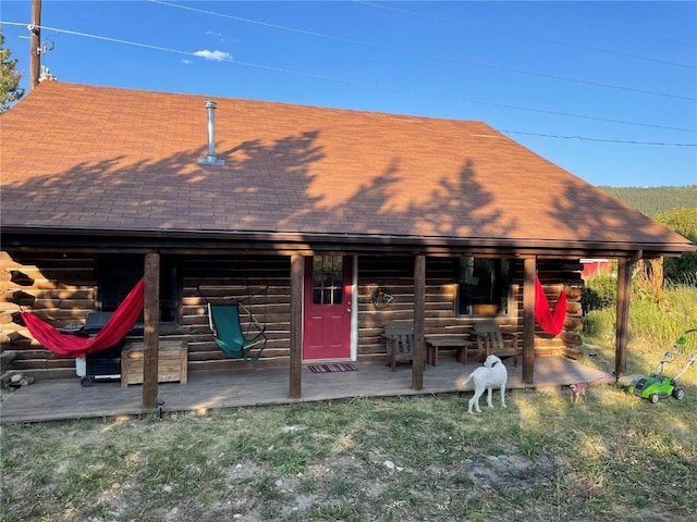 view of back of house