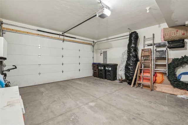 282 Sally Cir, Breckenridge, CO 80424 - garage with a garage door opener and electric panel
