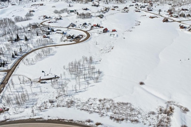 27100 Beaver Canyon Dr, Clark, CO 80428 - view of snowy aerial view