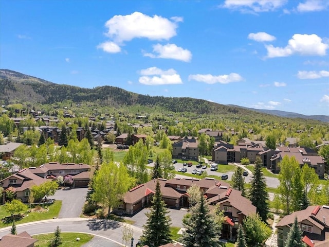1506 Cascade Dr Unit 4, Steamboat Springs, CO 80487 - aerial perspective of suburban area with a mountain backdrop