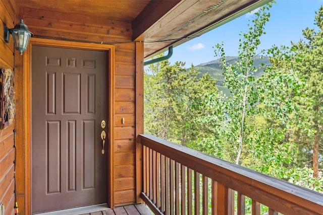 129 Lookout Ridge Dr Unit 129, Dillon, CO 80435 - doorway to property with a balcony
