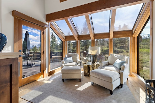 23 Verde Ct, Breckenridge, CO 80424 - sunroom / solarium with wood-type flooring