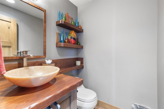 23 Verde Ct, Breckenridge, CO 80424 - half bathroom with toilet and vanity