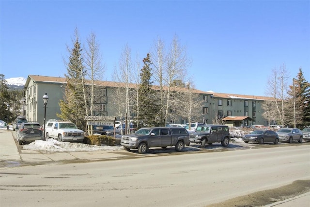 view of vehicle parking