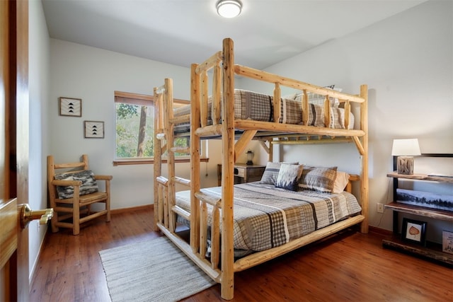 113 Lookout Ridge Dr, Dillon, CO 80435 - bedroom with baseboards and wood finished floors