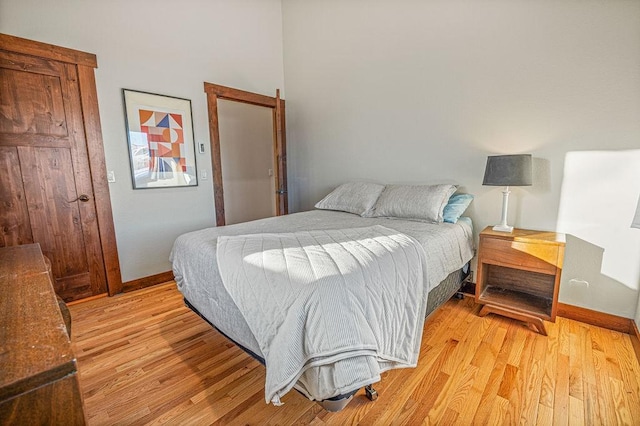 527 E Lincoln Ave, Hayden, CO 81639 - bedroom with light wood-style flooring and baseboards