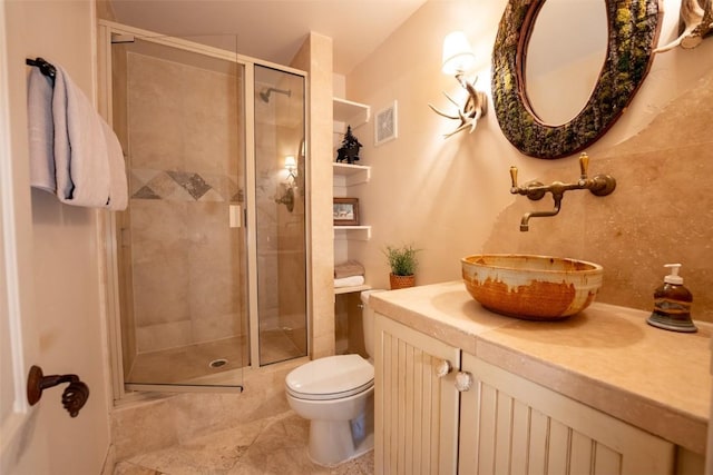 765 Columbine Rd Unit C203, Breckenridge, CO 80424 - bathroom featuring a stall shower and vanity