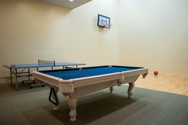 765 Columbine Rd Unit C203, Breckenridge, CO 80424 - playroom with billiards and wood finished floors