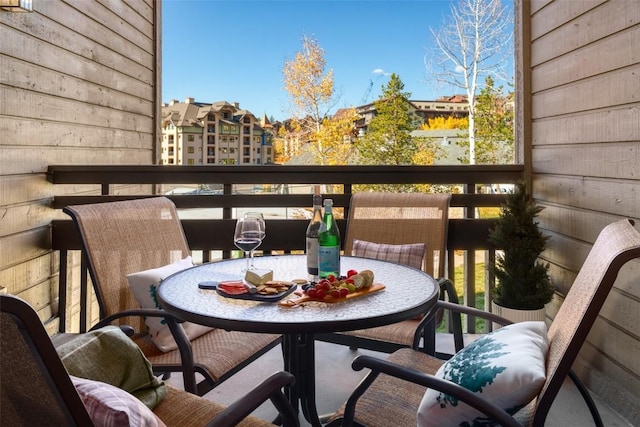 2700 Village Dr Unit D203, Steamboat Springs, CO 80487 - balcony featuring outdoor dining space