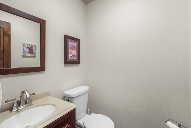 554 Lakeview Dr, Breckenridge, CO 80424 - half bath with toilet and vanity